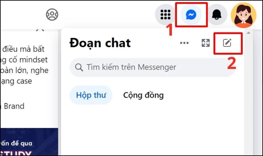 Bắt đầu mở Facebook tr&ecirc;n m&aacute;y t&iacute;nh