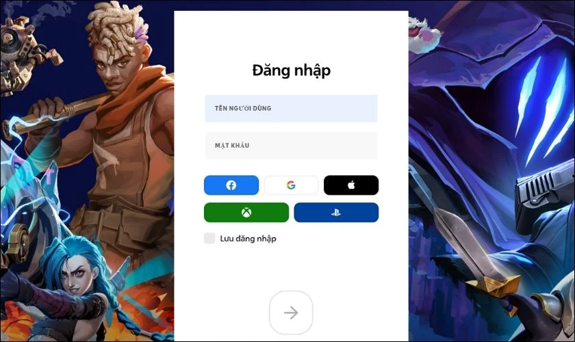 C&aacute;ch tạo t&agrave;i khoản Riot game nhanh