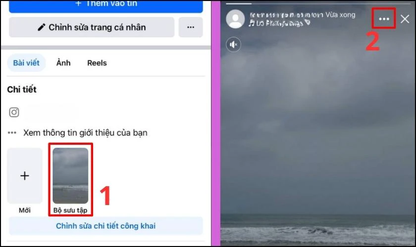 Cách chỉnh sửa tin nổi bật trên Facebook trên điện thoại