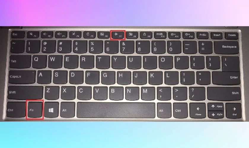 C&aacute;ch tắt chế độ m&aacute;y bay tr&ecirc;n m&aacute;y t&iacute;nh Win 10 bằng tổ hợp ph&iacute;m
