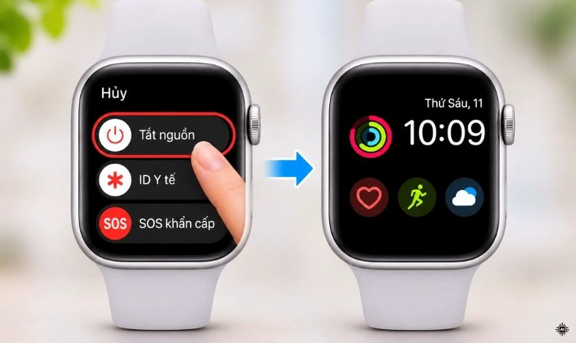 Vì sao đã tắt đèn phía sau Apple Watch vẫn sáng?