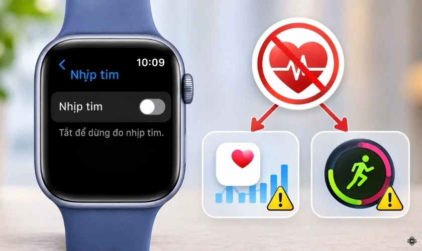 Tắt đèn phía sau Apple Watch ảnh hưởng gì không?