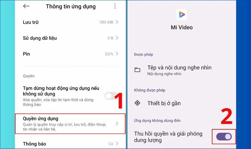 Cách tắt Mi Video trên Xiaomi