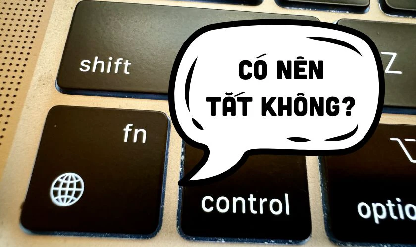 Có nên tắt phím Fn không?