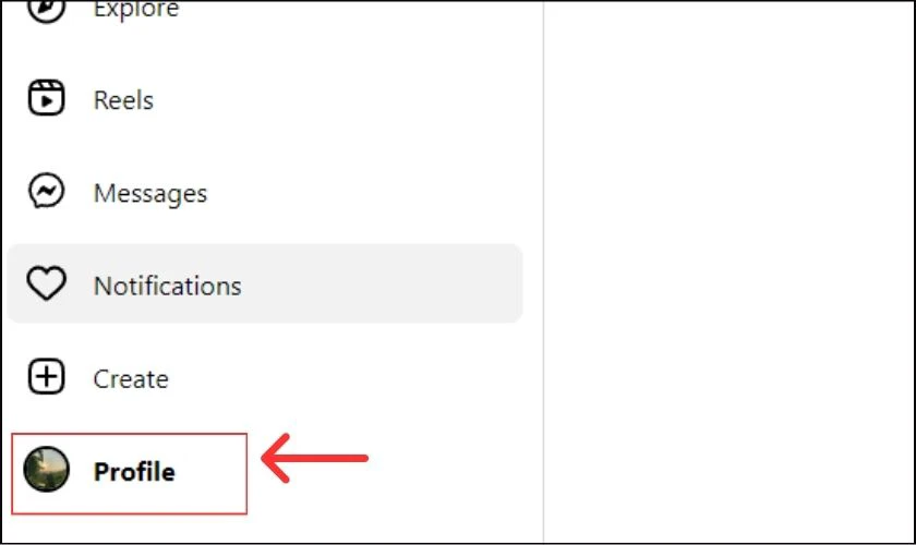 Cách tắt trạng thái online trên Instagram trên máy tính