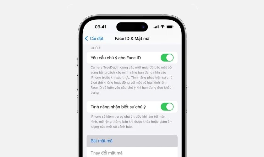 Kiểm tra Face ID