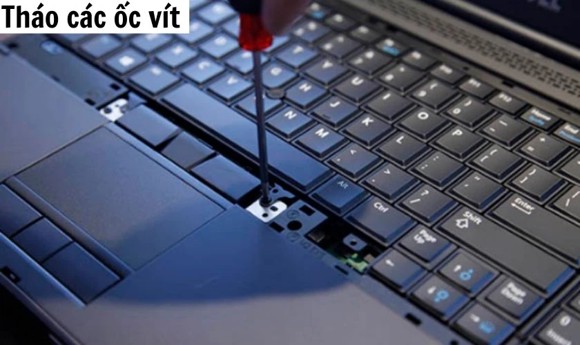 Quy tr&igrave;nh th&aacute;o lắp, thay b&agrave;n ph&iacute;m laptop