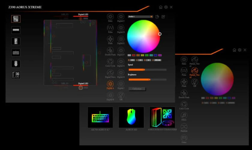 Cách thay đổi màu đèn LED bàn phím laptop GIGABYTE
