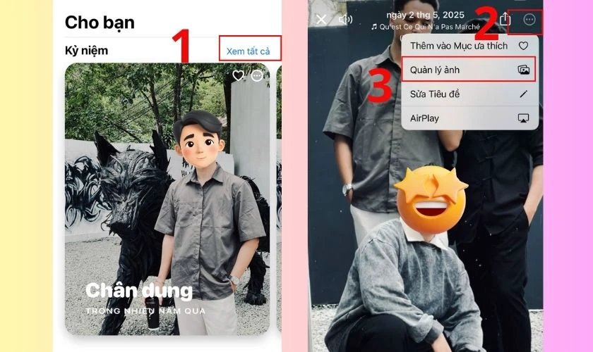 Cách thêm ảnh nổi bật trên iPhone iOS 18.7 đơn giản