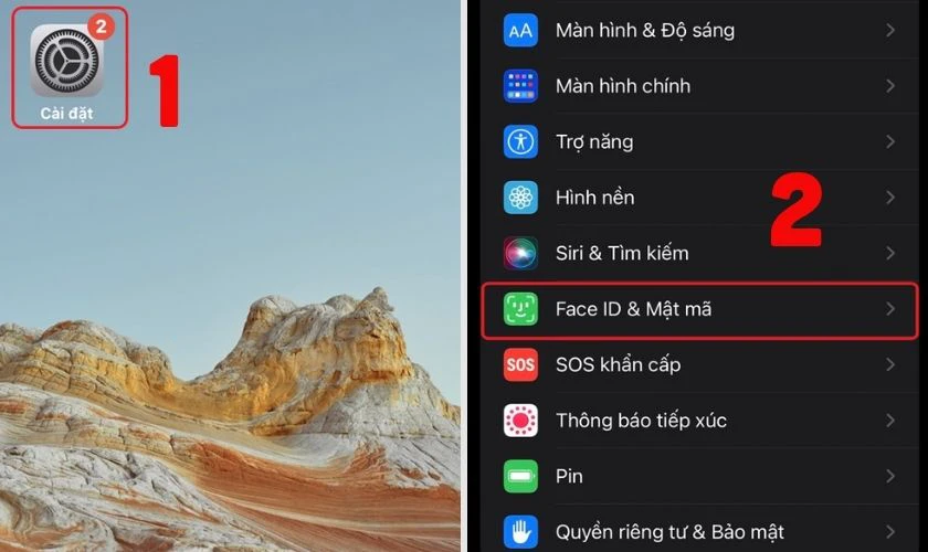 Cách thêm khuôn mặt thứ hai vào Face ID trên iPhone