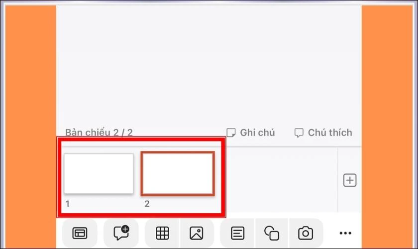 Click vào để chèn thêm slide trên PowerPoint