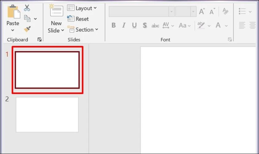 Cách thực hiện nhân bản slide trong PowerPoint