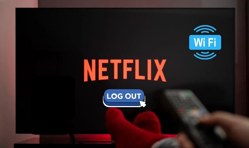 Một số lưu &yacute; khi tho&aacute;t t&agrave;i khoản Netflix tr&ecirc;n TV