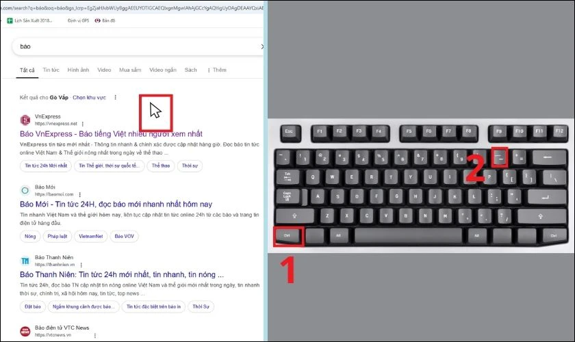 Cách thu nhỏ màn hình máy tính Windows bằng bàn phím