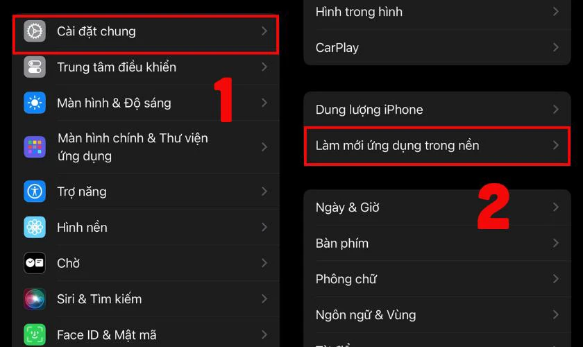 Tắt chế độ &ldquo;L&agrave;m mới ứng dụng nền&rdquo; l&agrave; c&aacute;ch tiết kiệm pin cho iPhone 6 Plus