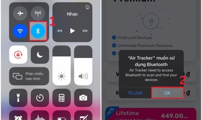 C&aacute;ch t&igrave;m tai nghe bluetooth nhanh