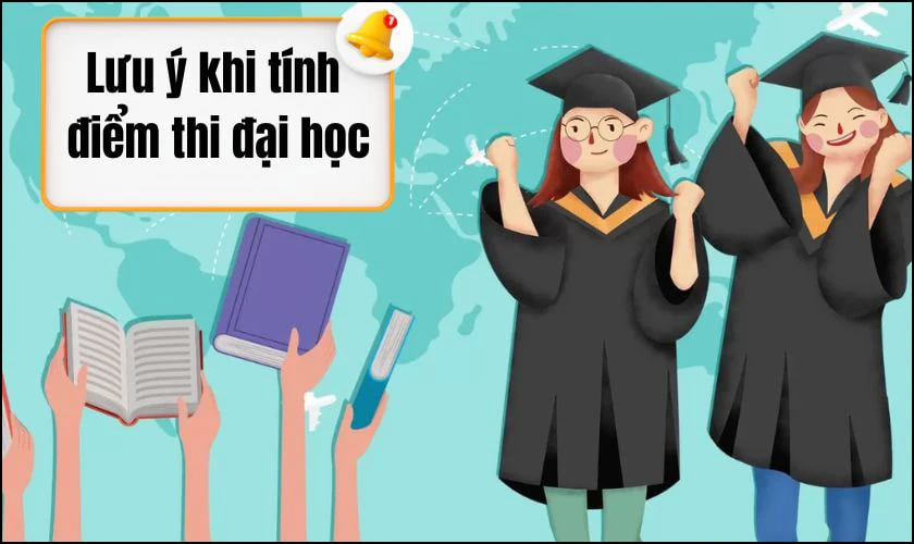Những lưu ý khi tính điểm thi đại học để tránh sai sót