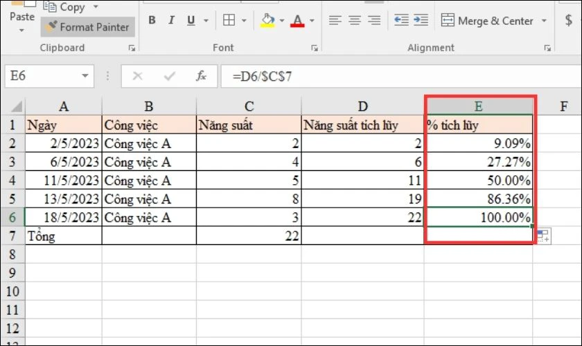 C&aacute;ch t&iacute;nh tỷ lệ phần trăm ch&ecirc;nh lệch giữa 2 h&agrave;ng 