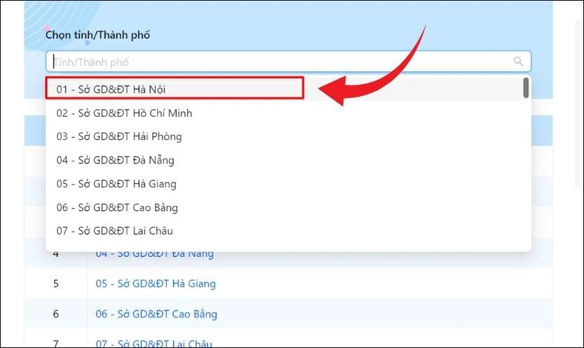 Tra cứu điểm qua website Tuyển sinh 247