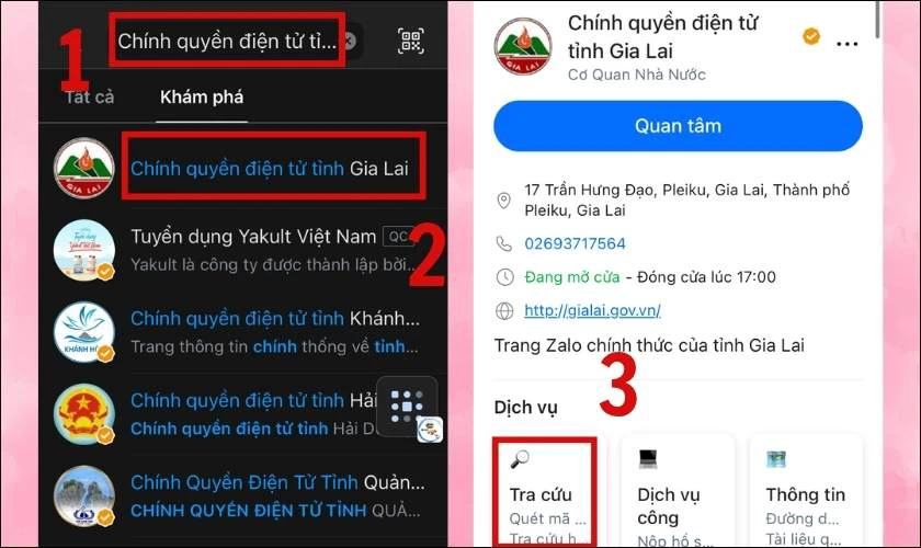 Cách tra cứu điểm thi Tốt nghiệp THPT 2026 bằng Zalo