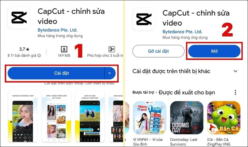 Cách tua nhanh, chậm video trên Capcut bằng điện thoại