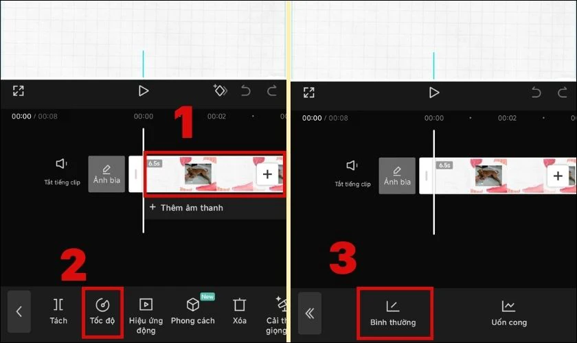 Lúc này, bạn nhấn vào khung video