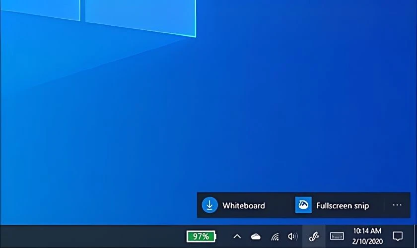 Sử dụng menu b&uacute;t trong Windows