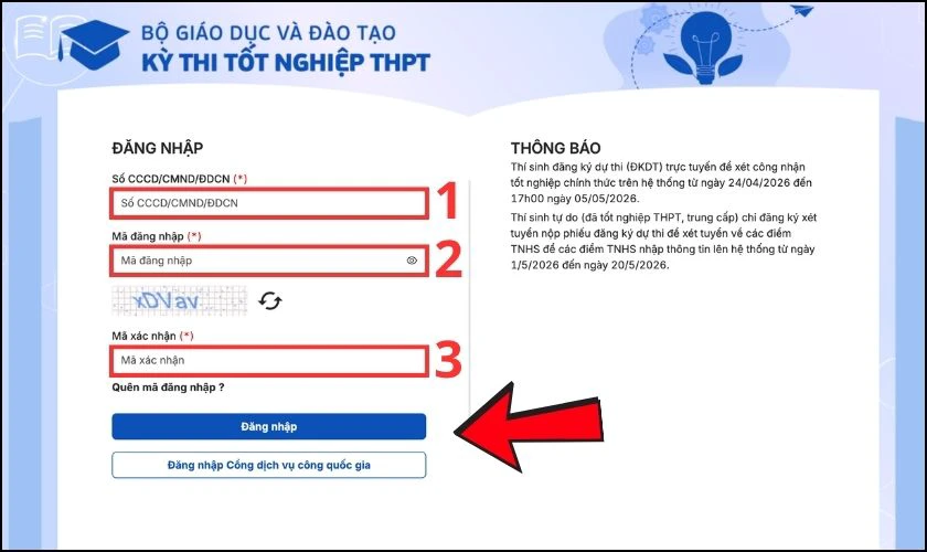 Các phương thức tra cứu điểm thi tốt nghiệp THPT 2026 để tính điểm tốt nghiệp