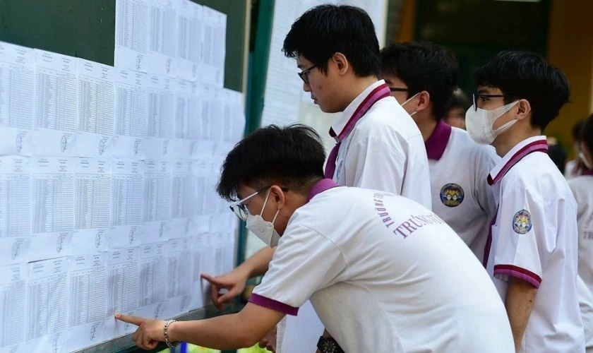 Kiểm tra tại trường trung học phổ thông