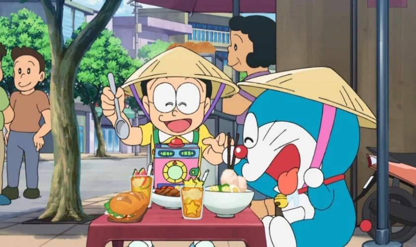 Doraemon tập đặc biệt Chuyến du lịch đến Việt Nam có gì gây bất ngờ