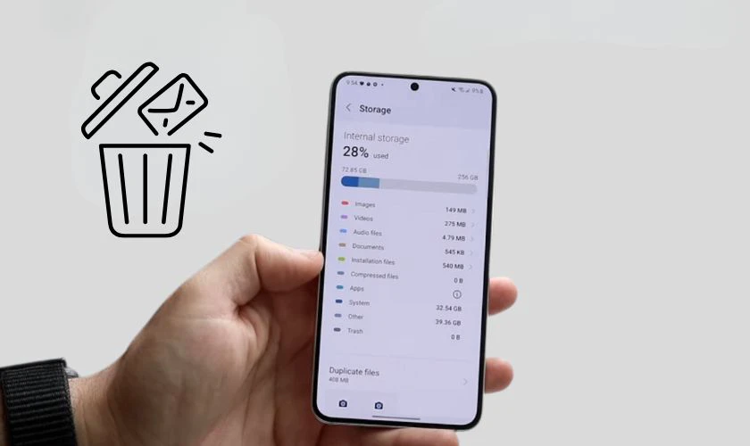 Làm gì sau khi xem dung lượng Xiaomi?