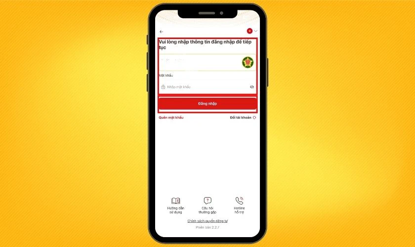 Cách xem khu vực bỏ phiếu bầu cử trên VNeID