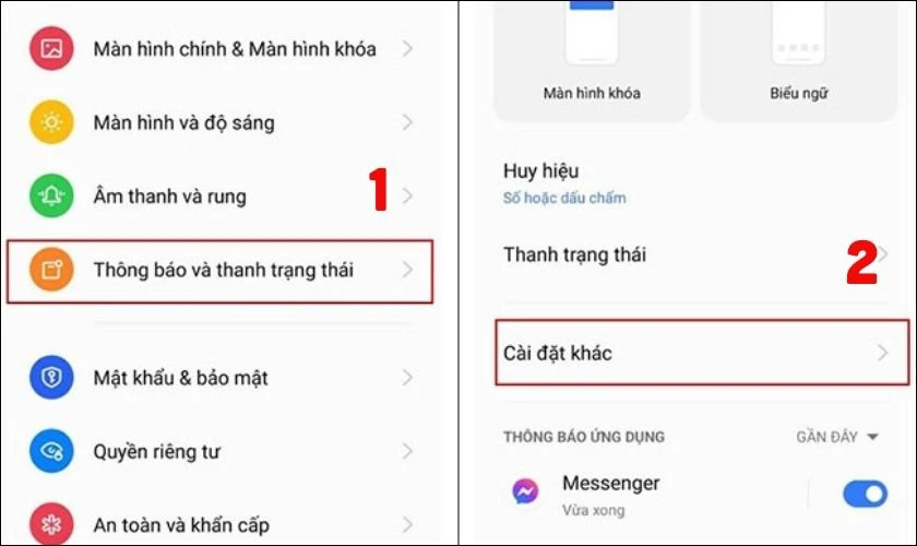 Xem tin nhắn đ&atilde; thu hồi tr&ecirc;n Realme