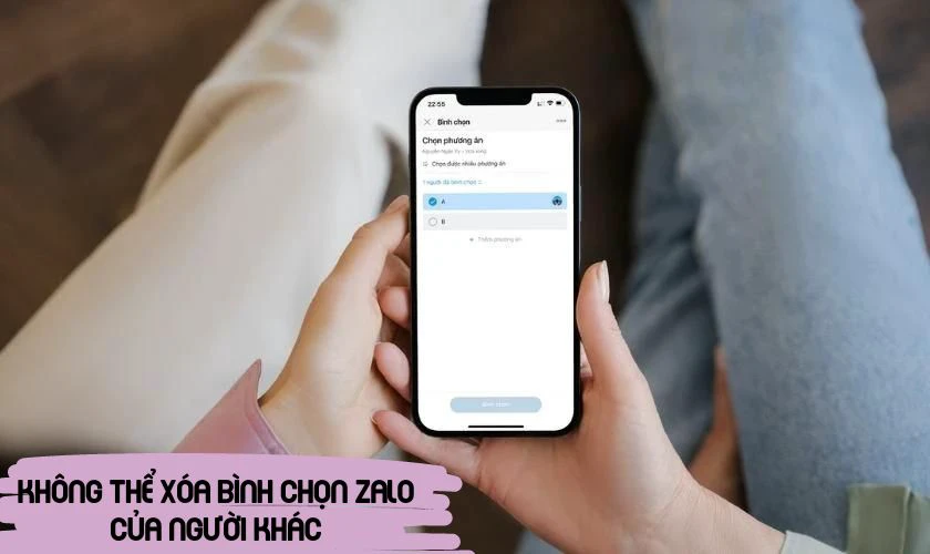 Người khác có xóa được bình chọn của tôi không?