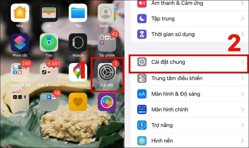 Reset lại c&agrave;i đặt gốc của iPhone