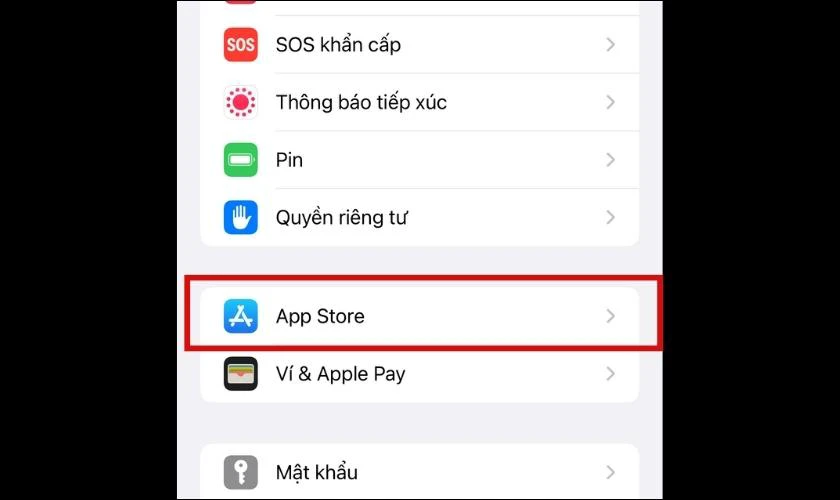 Bật chế độ tự động x&oacute;a ứng dụng kh&ocirc;ng d&ugrave;ng tr&ecirc;n AppStore