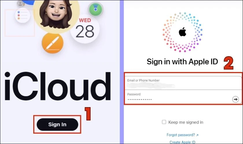 Cách xóa iCloud trên điện thoại iPhone cũ trên máy tính
