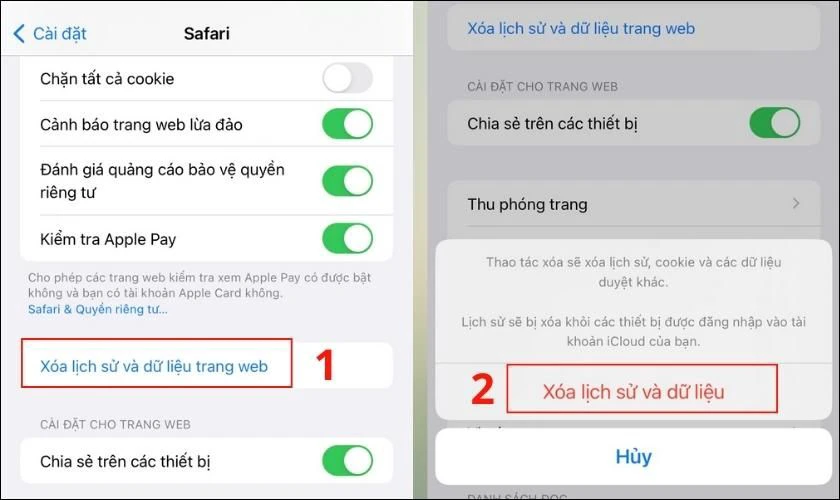 Lịch sử tr&igrave;nh duyệt