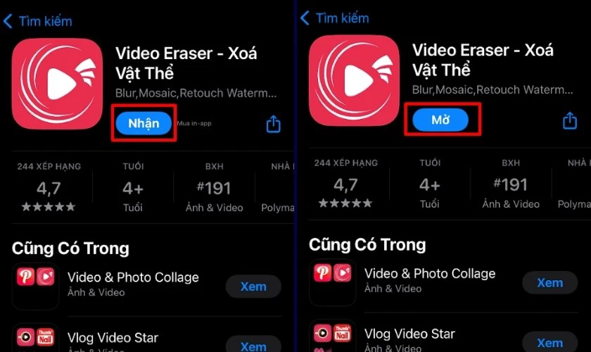 Cách xóa logo Capcut bằng app Video Eraser