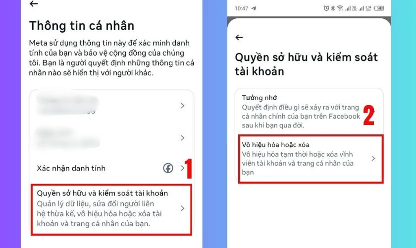 X&oacute;a t&agrave;i khoản Facebook vĩnh viễn tr&ecirc;n Samsung