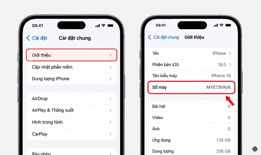 Cách kiểm tra nguồn gốc iPhone bằng Số máy