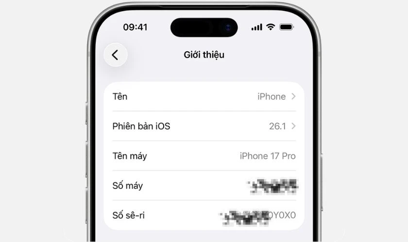 Cách kiểm tra nguồn gốc iPhone qua số Serial