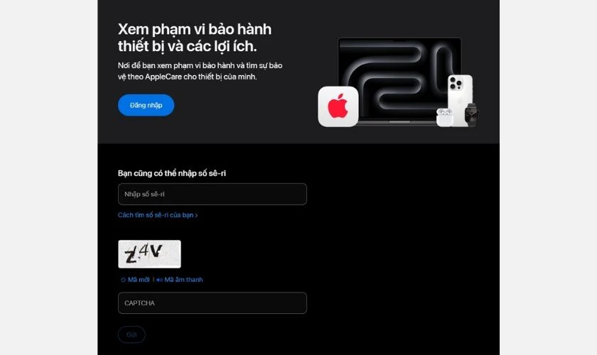 Cách kiểm tra Serial iPhone trên website Apple