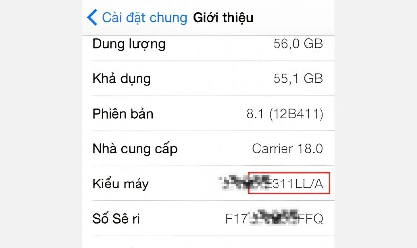 iPhone mã LL/A, CH/A, J/A có phải hàng giả không
