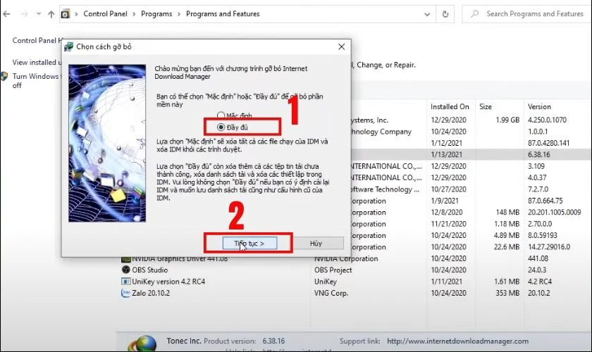 C&aacute;ch gỡ bỏ IDM khỏi Firefox theo c&aacute;ch th&ocirc;ng thường