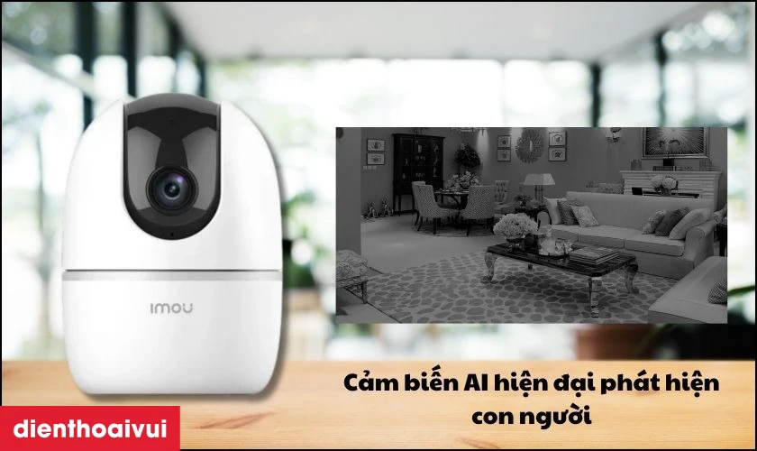Cảm biến AI hiện đại ph&aacute;t hiện con người