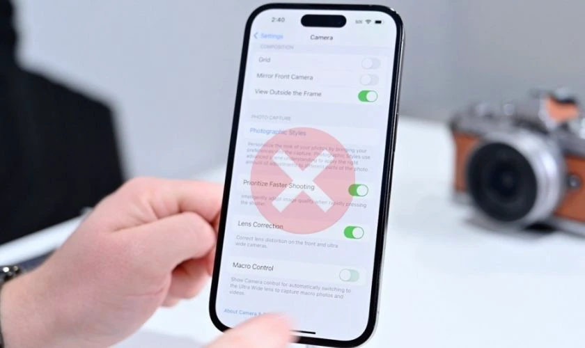 Ứng dụng bị lỗi khiến camera iPhone 14 Pro Max bị mờ