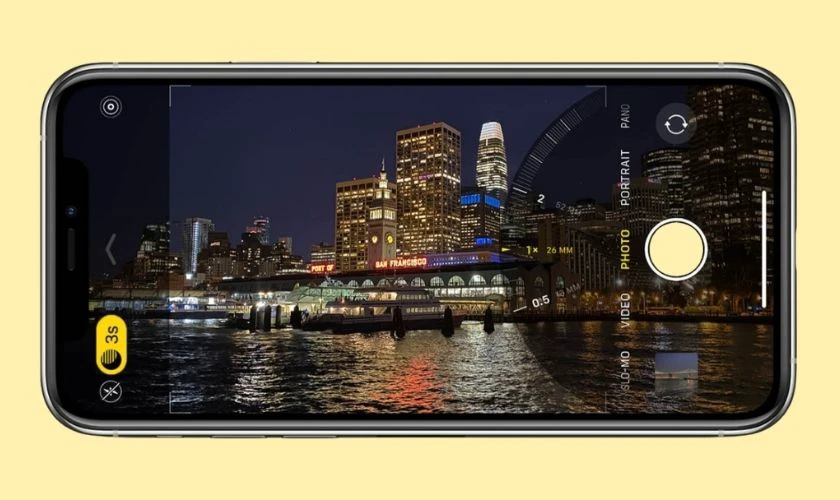 Cách bật camera tele trên iPhone