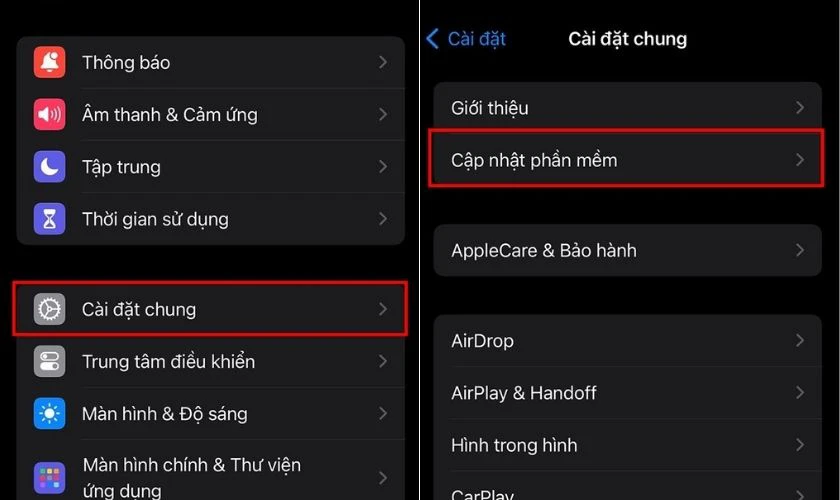 Cập nhật iOS để khắc phục lỗi Face ID