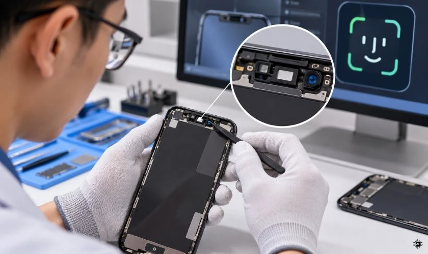 Sửa camera TrueDepth Face ID tại trung tâm uy tín